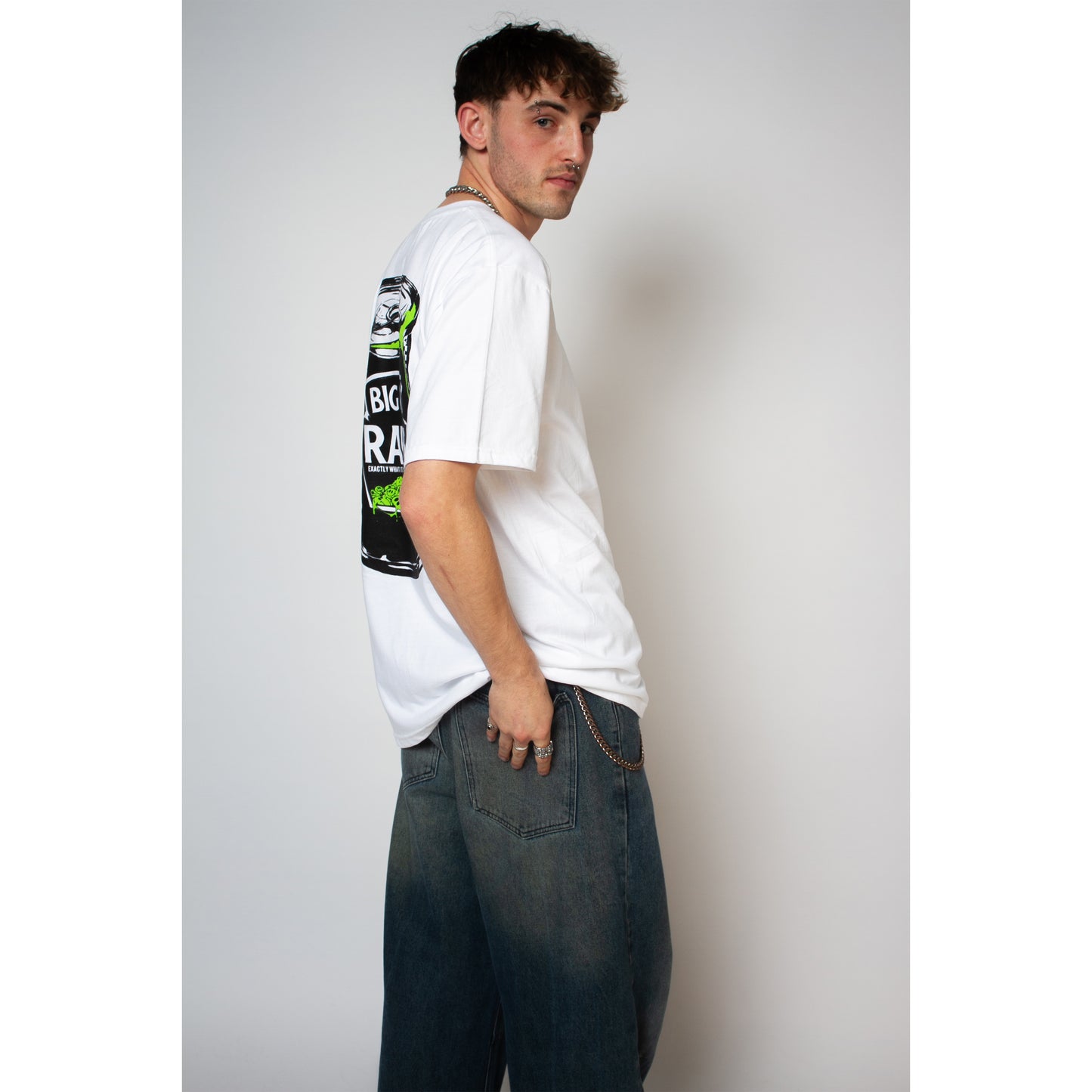 WHITE BIG FAT BEANZ T