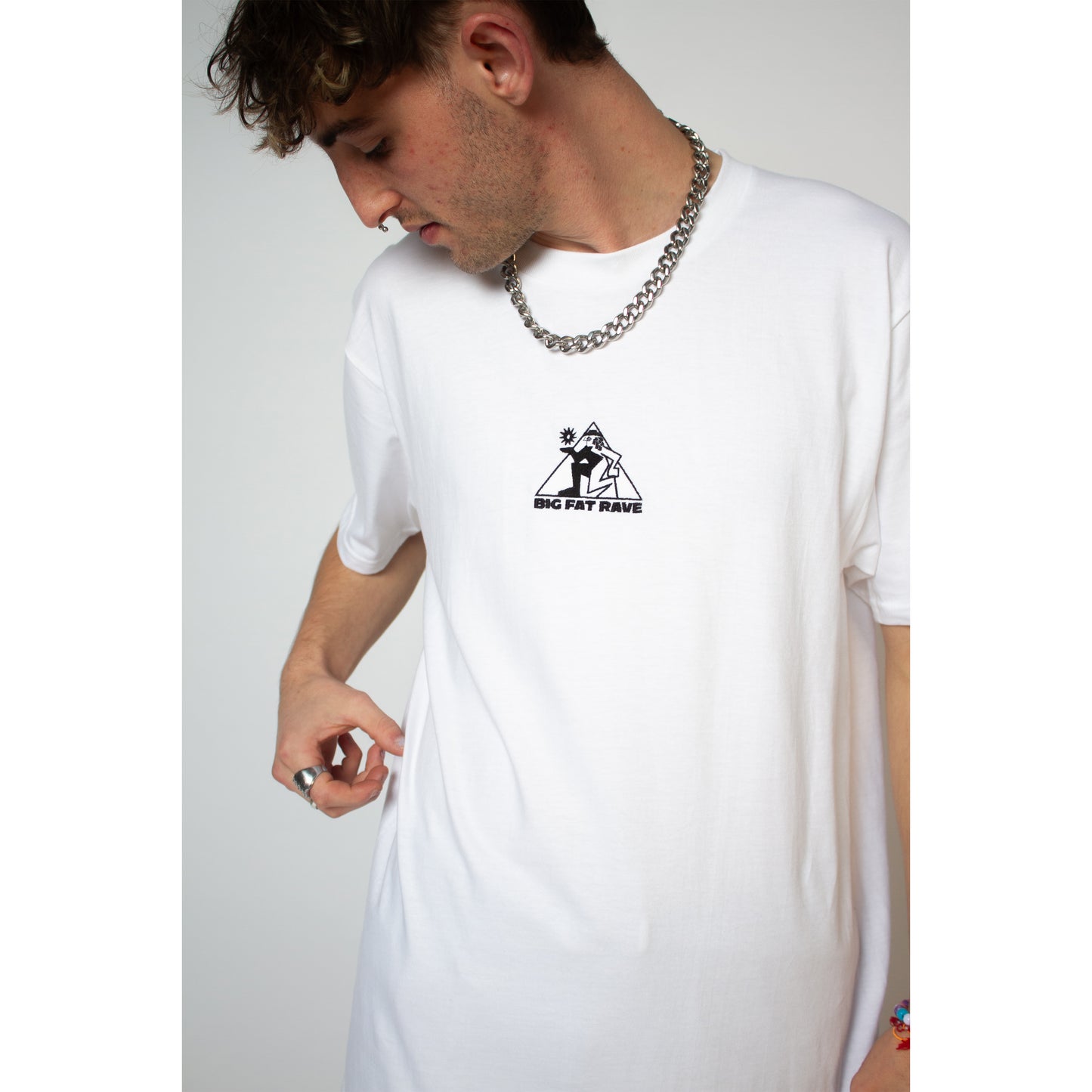 WHITE BIG FAT BEANZ T