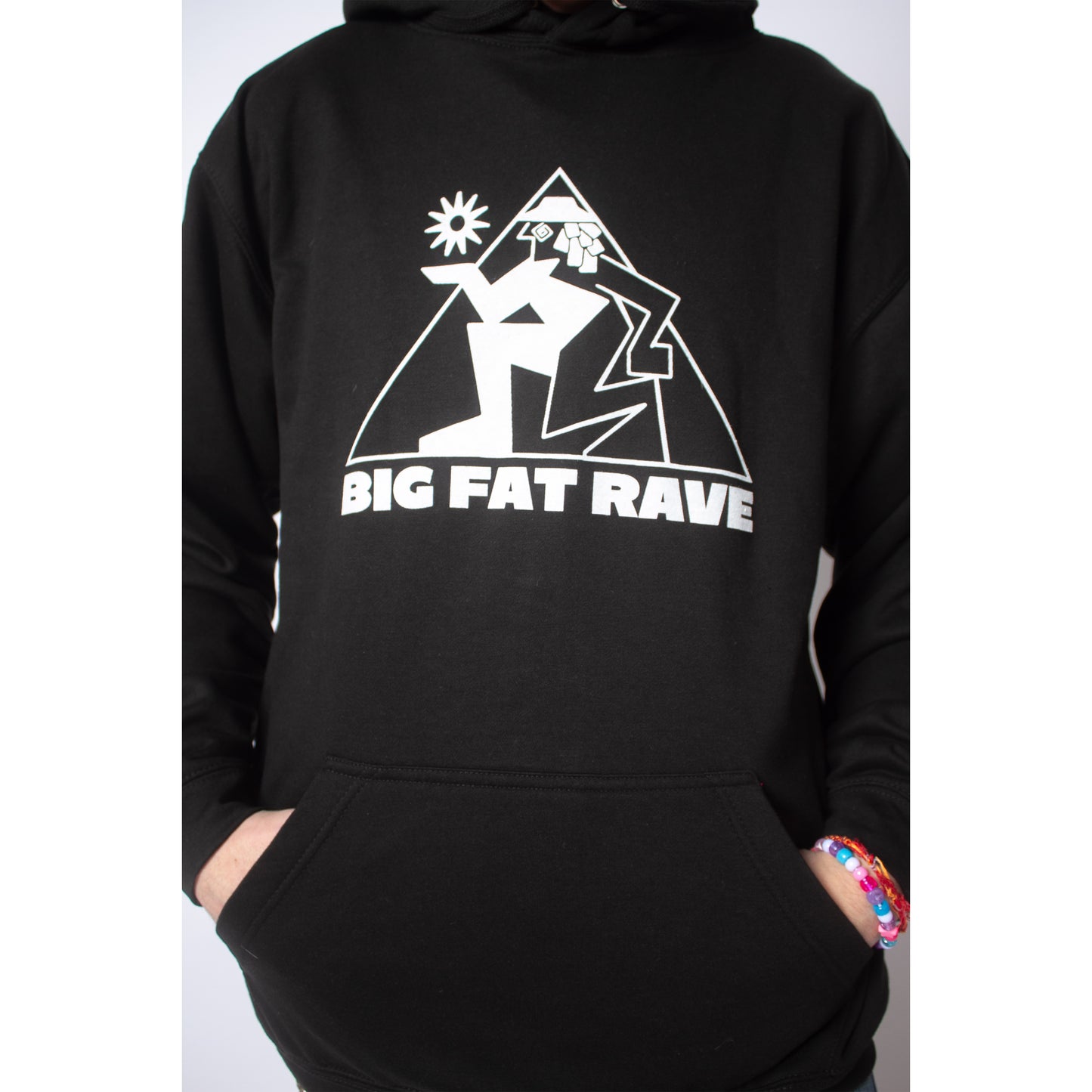 BLACK LOGO HOODIE